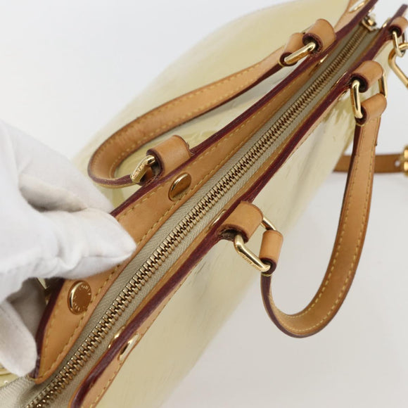 LOUIS VUITTON Monogram Vernis Blair MM Bag 2way Broncorail M91456 LV Auth 143617