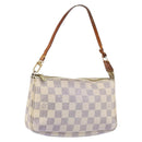 LOUIS VUITTON Damier Azur Pochette Accessoires Pouch N51986 LV Auth 143621-1