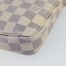 LOUIS VUITTON Damier Azur Pochette Accessoires Pouch N51986 LV Auth 143621-15