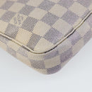 LOUIS VUITTON Damier Azur Pochette Accessoires Pouch N51986 LV Auth 143621-16