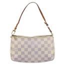 LOUIS VUITTON Damier Azur Pochette Accessoires Pouch N51986 LV Auth 143621-13