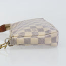 LOUIS VUITTON Damier Azur Pochette Accessoires Pouch N51986 LV Auth 143621-4