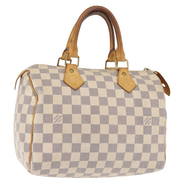 LOUIS VUITTON Damier Azur Speedy 25 Hand Bag N41534 LV Auth 143623