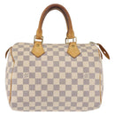 LOUIS VUITTON Damier Azur Speedy 25 Hand Bag N41534 LV Auth 143623-13