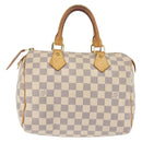 LOUIS VUITTON Damier Azur Speedy 25 Hand Bag N41534 LV Auth 143623-2