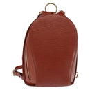 LOUIS VUITTON Epi Mabillon Backpack Brown M52233 LV Auth 143625-1