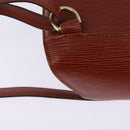 LOUIS VUITTON Epi Mabillon Backpack Brown M52233 LV Auth 143625-15