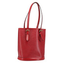 LOUIS VUITTON Epi Bucket PM Shoulder Bag Red M5899E LV Auth 143626-1