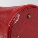 LOUIS VUITTON Epi Bucket PM Shoulder Bag Red M5899E LV Auth 143626-14