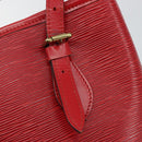LOUIS VUITTON Epi Bucket PM Shoulder Bag Red M5899E LV Auth 143626-15