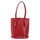LOUIS VUITTON Epi Bucket PM Shoulder Bag Red M5899E LV Auth 143626-2