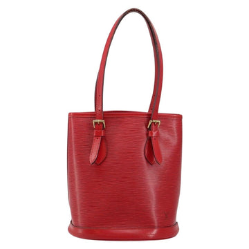 LOUIS VUITTON Epi Bucket PM Shoulder Bag Red M5899E LV Auth 143626 - 0