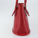 LOUIS VUITTON Epi Bucket PM Shoulder Bag Red M5899E LV Auth 143626-4