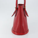 LOUIS VUITTON Epi Bucket PM Shoulder Bag Red M5899E LV Auth 143626-5