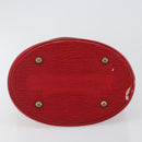 LOUIS VUITTON Epi Bucket PM Shoulder Bag Red M5899E LV Auth 143626-9