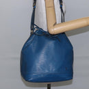 LOUIS VUITTON Epi Noe Shoulder Bag Toledo Blue M44005 LV Auth 143627-21