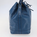 LOUIS VUITTON Epi Noe Shoulder Bag Toledo Blue M44005 LV Auth 143627-3
