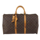 LOUIS VUITTON Monogram Keepall 50 Boston Bag M41426 LV Auth 143641-13