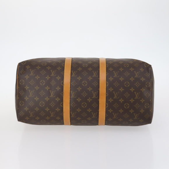 LOUIS VUITTON Monogram Keepall 50 Boston Bag M41426 LV Auth 143641