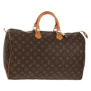 LOUIS VUITTON Monogram Speedy 40 Hand Bag M41522 LV Auth 143642V-1
