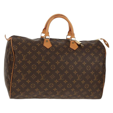 LOUIS VUITTON Monogram Speedy 40 Hand Bag M41522 LV Auth 143642V
