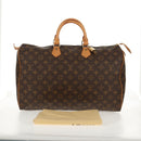 LOUIS VUITTON Monogram Speedy 40 Hand Bag M41522 LV Auth 143642V-12