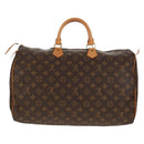 LOUIS VUITTON Monogram Speedy 40 Hand Bag M41522 LV Auth 143642V-2
