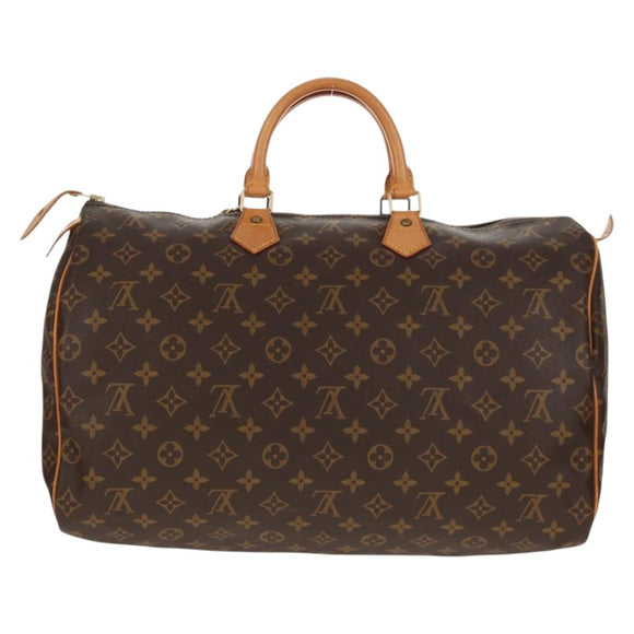 LOUIS VUITTON Monogram Speedy 40 Hand Bag M41522 LV Auth 143642V