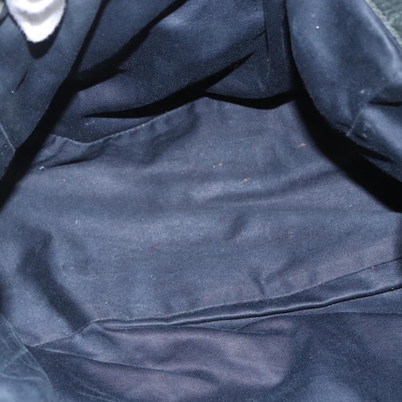 Miu Miu Matelasse Hand Bag Leather 2way Khaki Gold Auth 143651