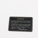 CHANEL Matelasse Waist bag Lamb Skin Black Gold CC Auth 143653-12