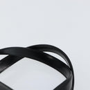 Salvatore Ferragamo Gancini Hand Bag Leather Black Silver Auth 143654V-14