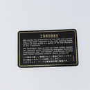 CHANEL V Stitch Shoulder Bag Lamb Skin White Gold CC Auth 143656-12