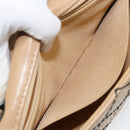 CHANEL Wild Stitch Chain Shoulder Bag Leather Beige CC Auth 143657-21