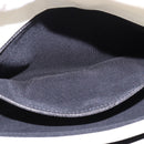 CHANEL Chain Shoulder Bag Enamel Cream Silver CC Auth 143658-24