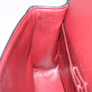 CHANEL Matelasse 23 Chain Shoulder Bag Lamb Skin Black Gold CC Auth 143662AV-25