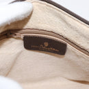 GUCCI GG Supreme Web Sherry Line Bag PVC Beige Gold 89 02 032 Auth 143664-18