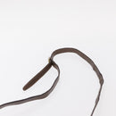 GUCCI GG Supreme Web Sherry Line Bag PVC Beige Gold 89 02 032 Auth 143664-8