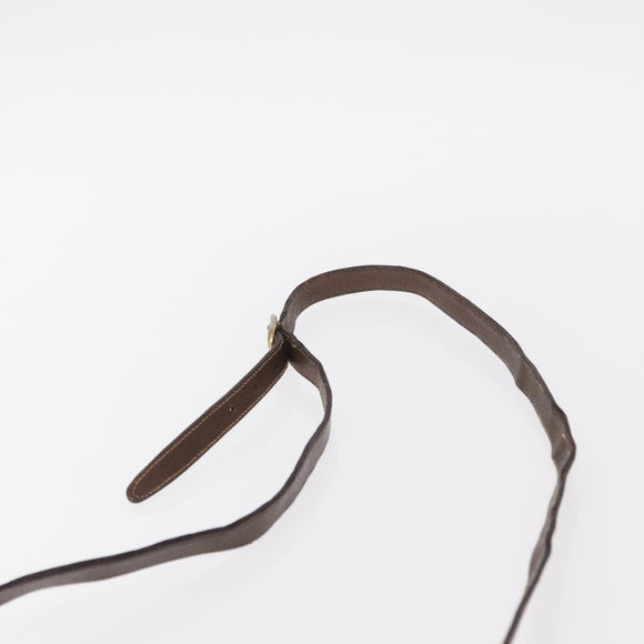 GUCCI GG Supreme Web Sherry Line Bag PVC Beige Gold 89 02 032 Auth 143664