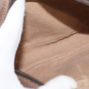 GUCCI GG Supreme Web Sherry Line Bag PVC Beige Gold 156 02 066 Auth 143665-17