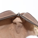 GUCCI GG Supreme Web Sherry Line Bag PVC Beige Gold 156 02 066 Auth 143665-18