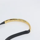 PRADA Shoulder Bag Nylon Navy Gold Auth 143666-8