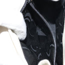 Salvatore Ferragamo Gancini Chain Shoulder Bag Leather White Gold Auth 143667-21