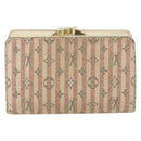 LOUIS VUITTON Mini Lin Croisette Portefeuille Viennois Pink M95658 Auth 143668-2