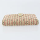 LOUIS VUITTON Mini Lin Croisette Portefeuille Viennois Pink M95658 Auth 143668-6