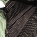 PRADA Shoulder Bag Nylon Khaki Silver Auth 143672-19