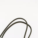 PRADA Shoulder Bag Nylon Khaki Silver Auth 143672-8