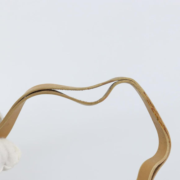 FENDI Zucchino Canvas Tote Bag Turquoise Blue Gold Auth 143679