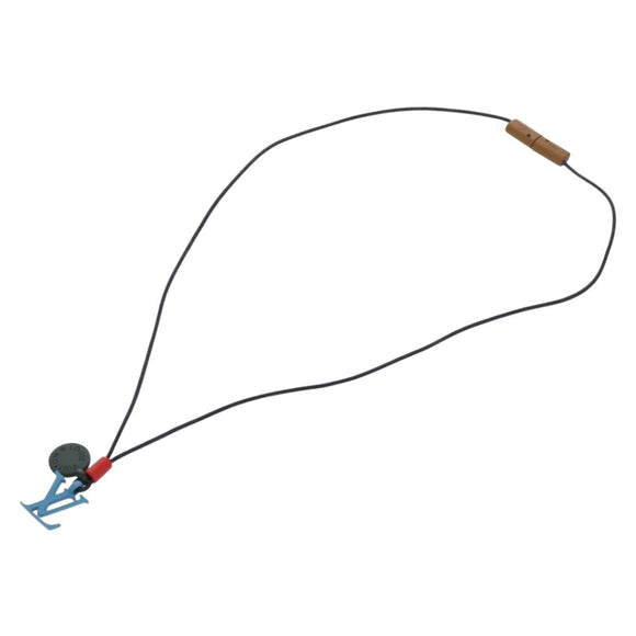 LOUIS VUITTON Collier Charms On The Go Necklace Enamel Navy M63648 Auth 143681AM