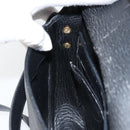 Christian Dior Shoulder Bag Leather Black Gold Auth 143713-20