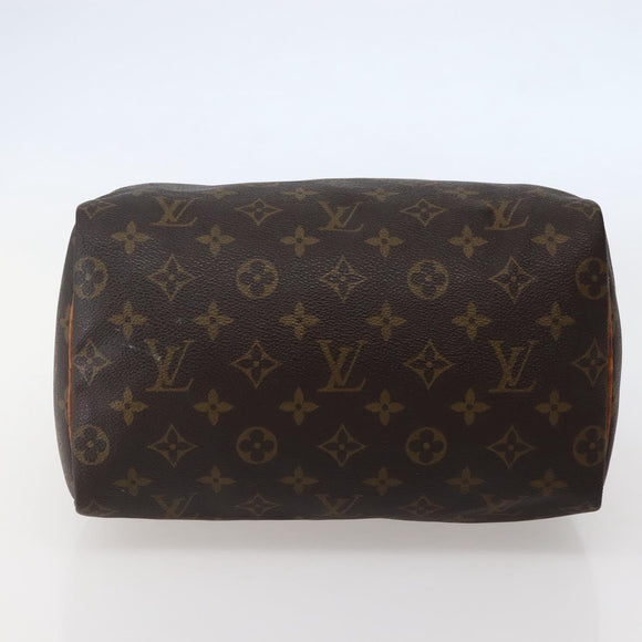 LOUIS VUITTON Monogram Speedy 25 Hand Bag M41528 LV Auth 143729